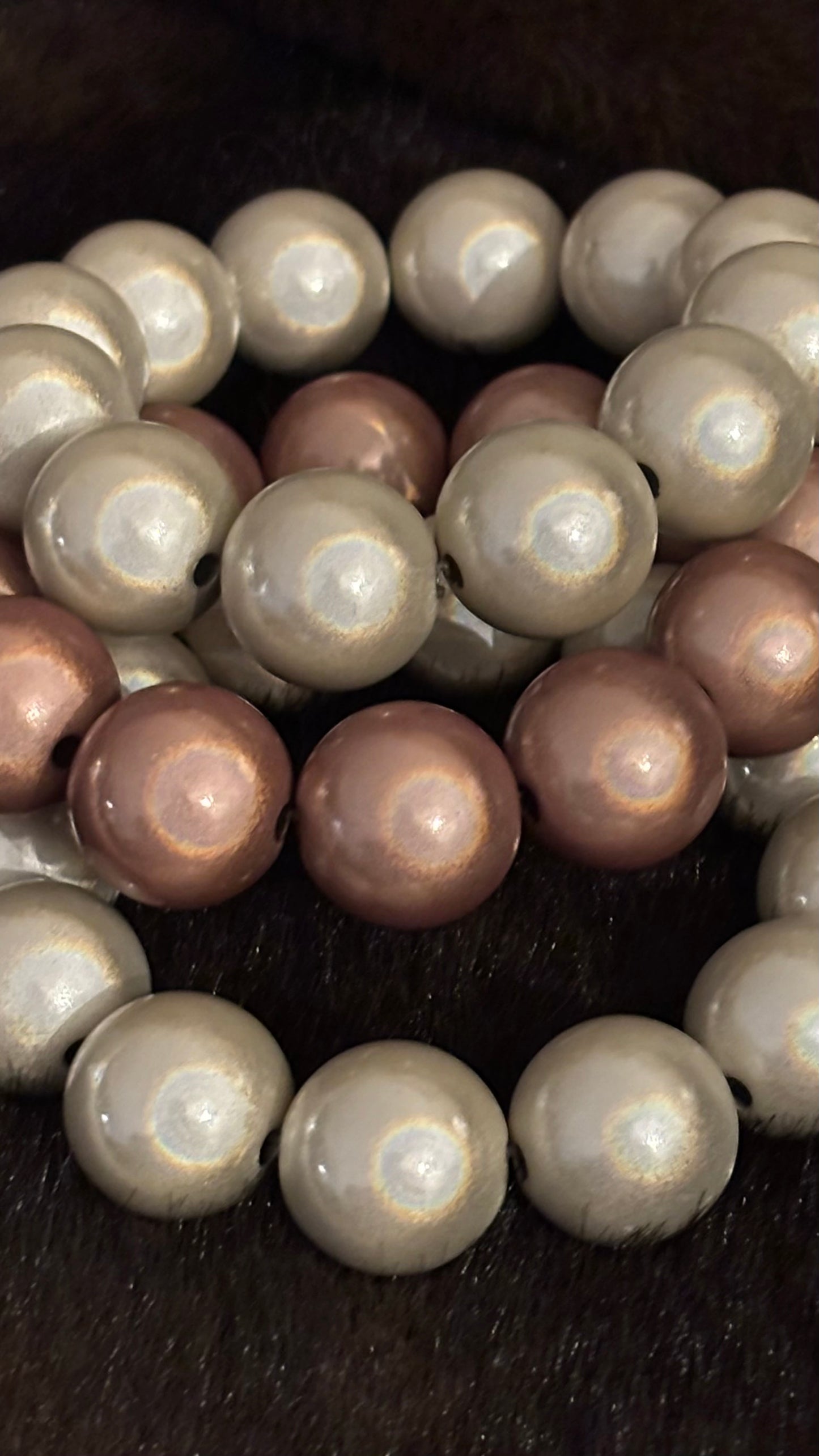 Soft Caramel Glow Armband - warm, weich und elegant