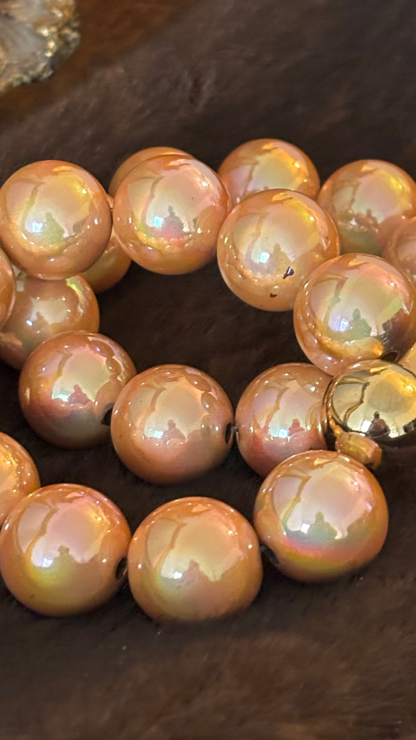 Apricot Glow – das strahlend feminine Armband