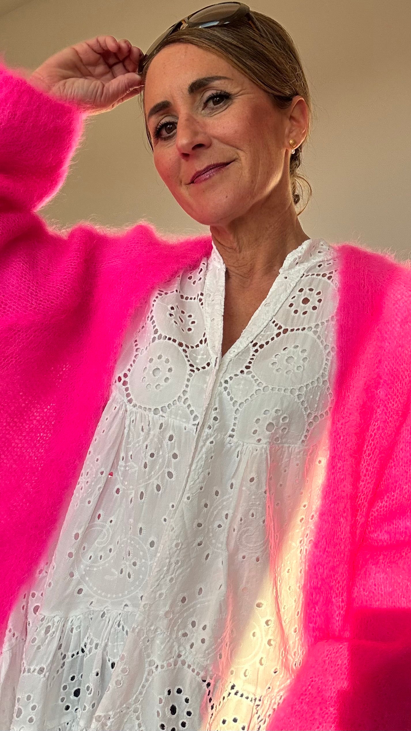 Fluffy Dream Cardigan – Cozy Luxus aus Kid Mohair