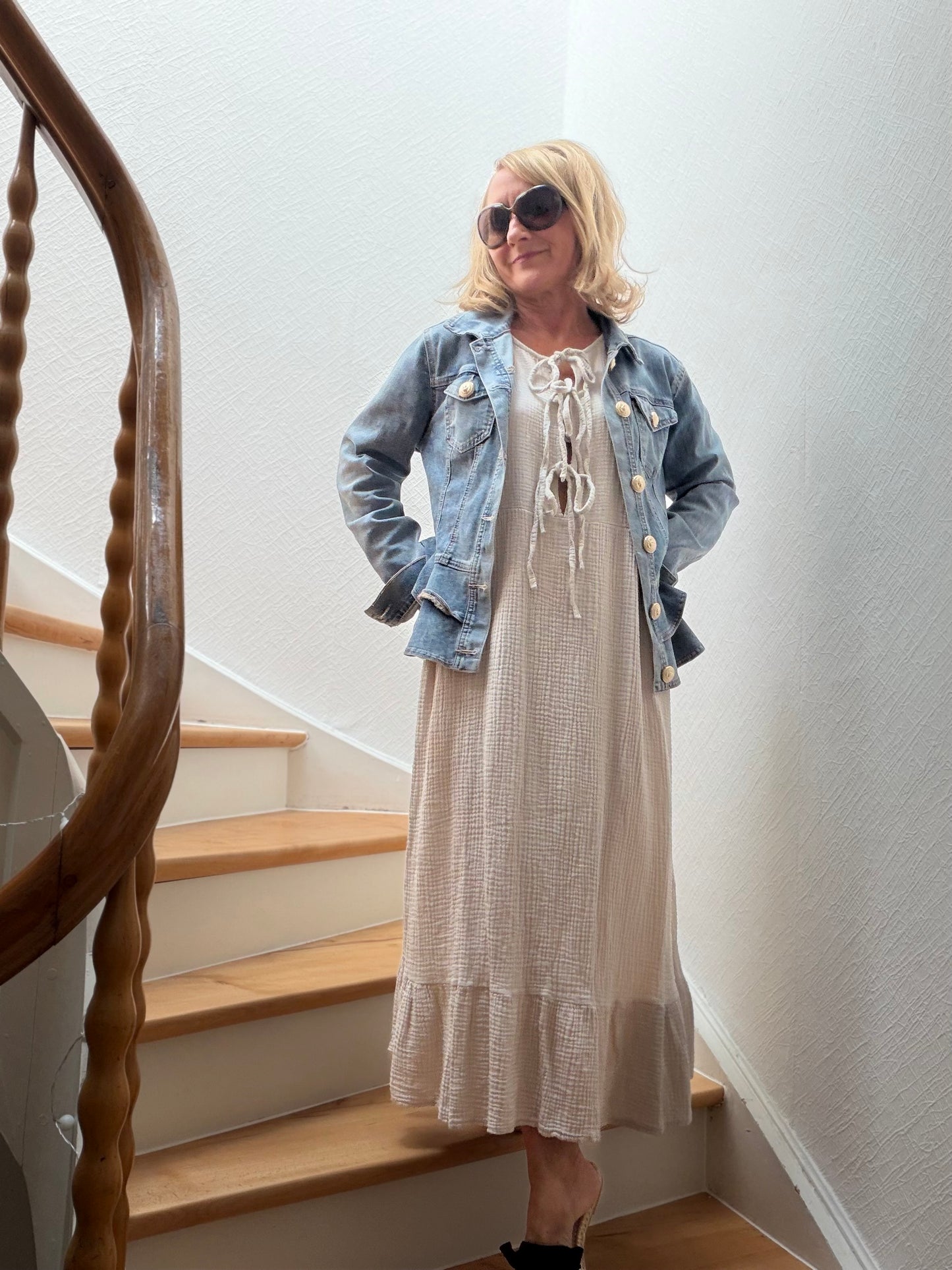 Summer Breeze Musselin Kleid