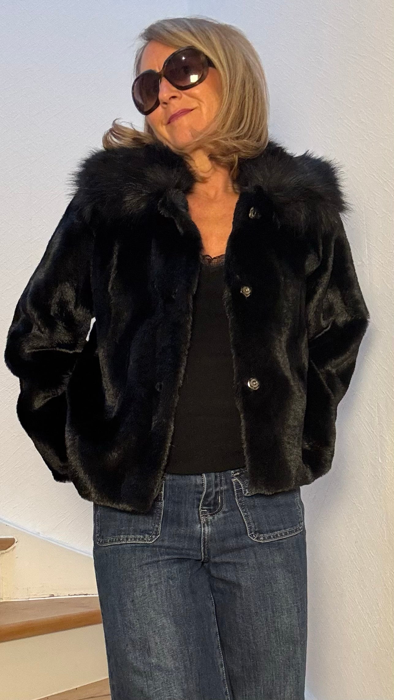 Faux Fur Crush Jacket – weich, cool & einfach wow