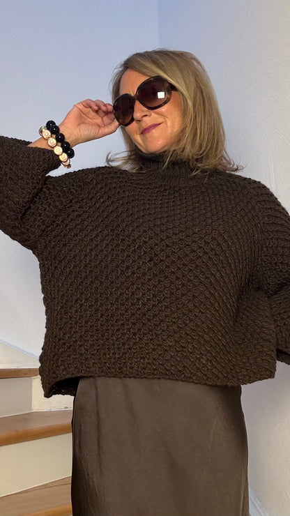 Chunky Chic Pullover – Struktur trifft Stil