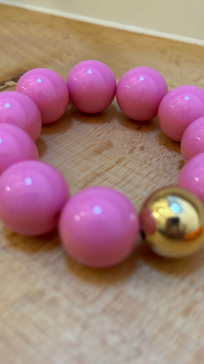 Candy Bracelet Bubblegum Pink