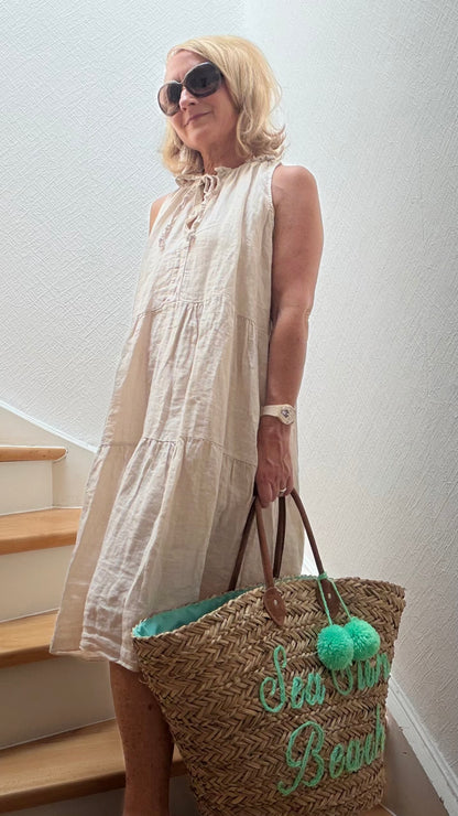 Pure Linen Dress - zeitlos schön