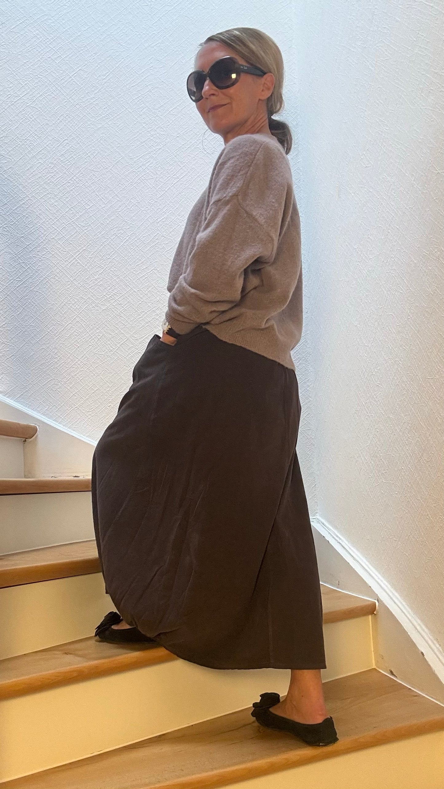 Autumn Cord Skirt – Lässiger Feincord mit modernem Landhaus-Flair