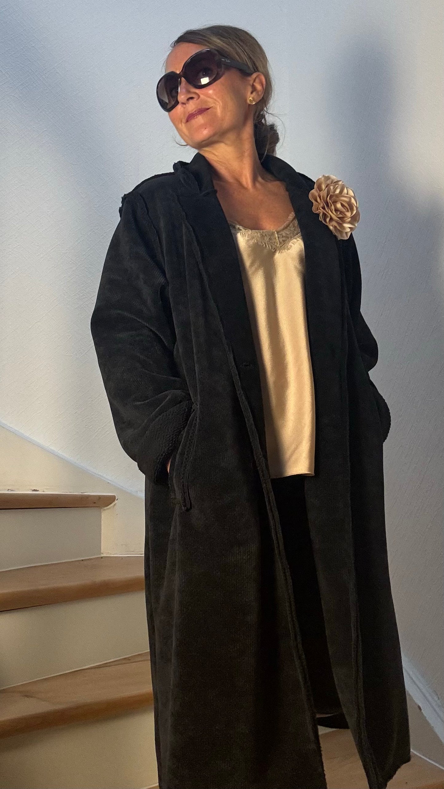 Cozy Chic Mantel – Niki-Cord trifft lässige Eleganz