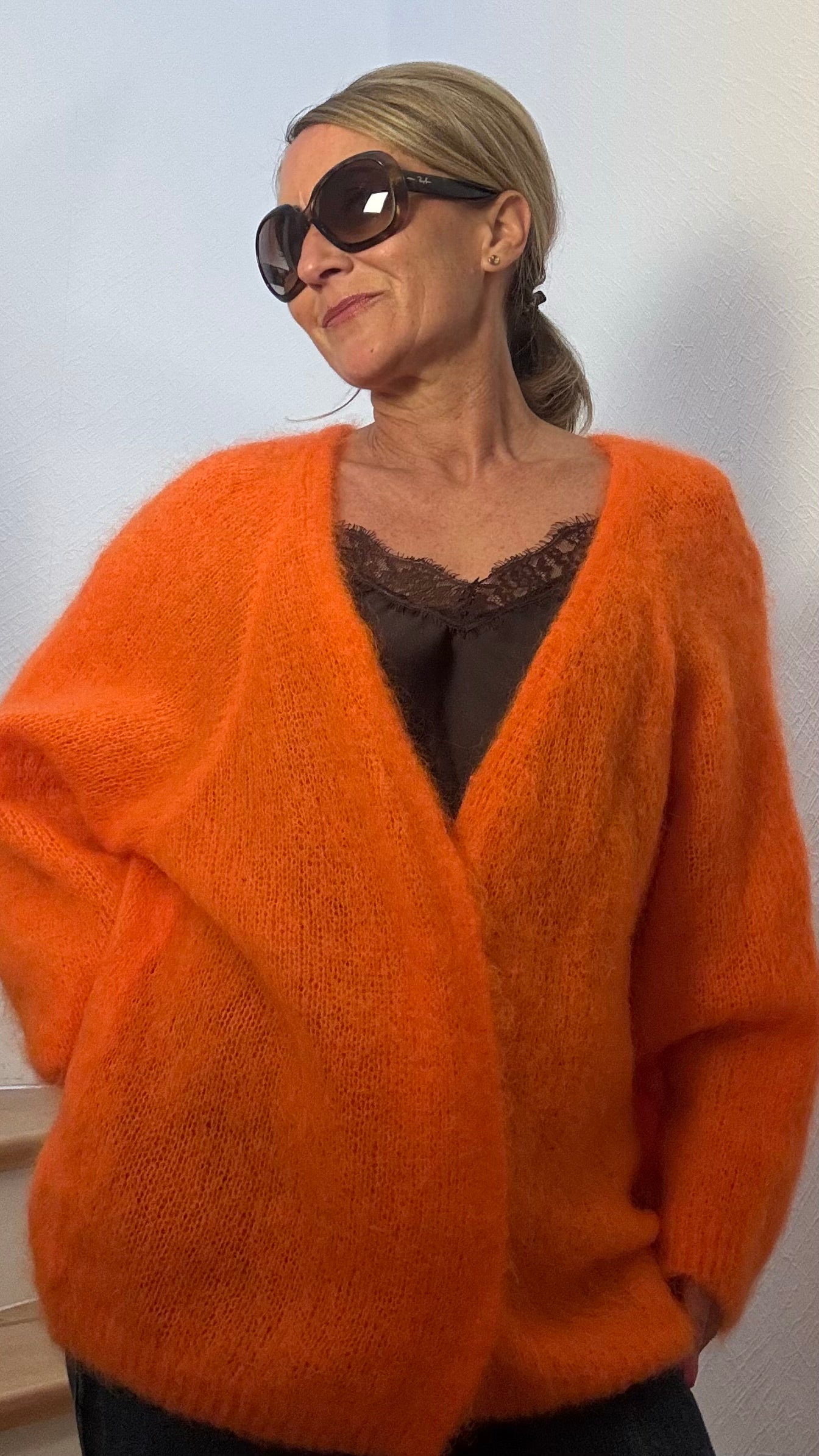 Fluffy Dream Cardigan – Spring | Cozy Luxus aus Kid Mohair