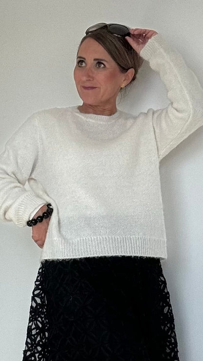 Classic Comfort Mohair Pullover – feminin, soft & ein Hauch Figur
