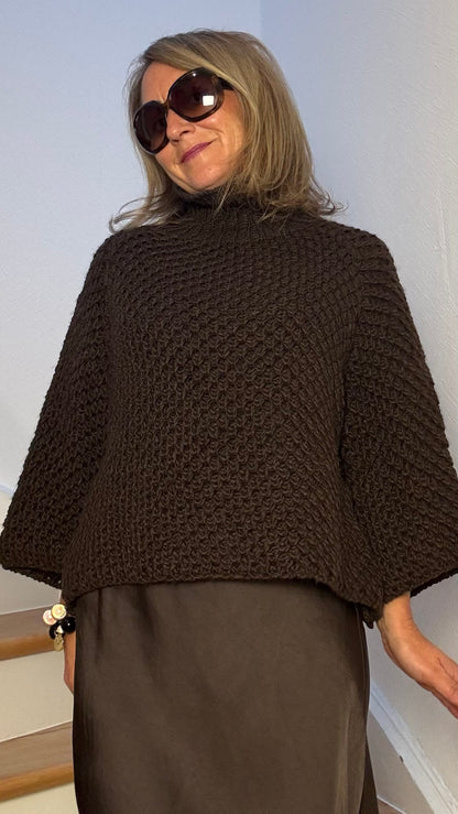 Chunky Chic Pullover – Struktur trifft Stil