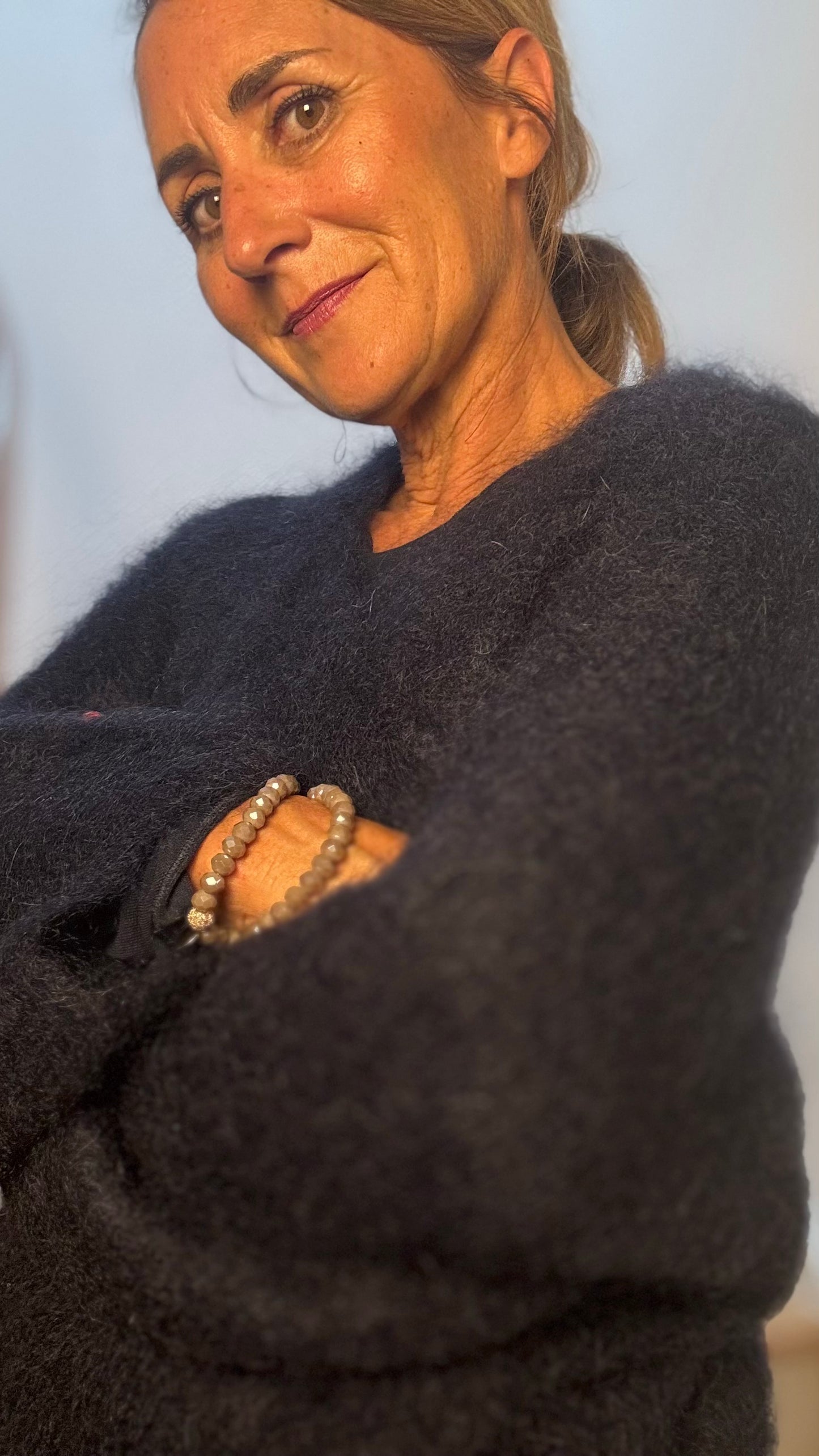 Fluffy Dream Cardigan – Cozy Luxus aus Kid Mohair