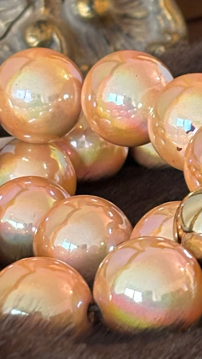 Apricot Glow – das strahlend feminine Armband