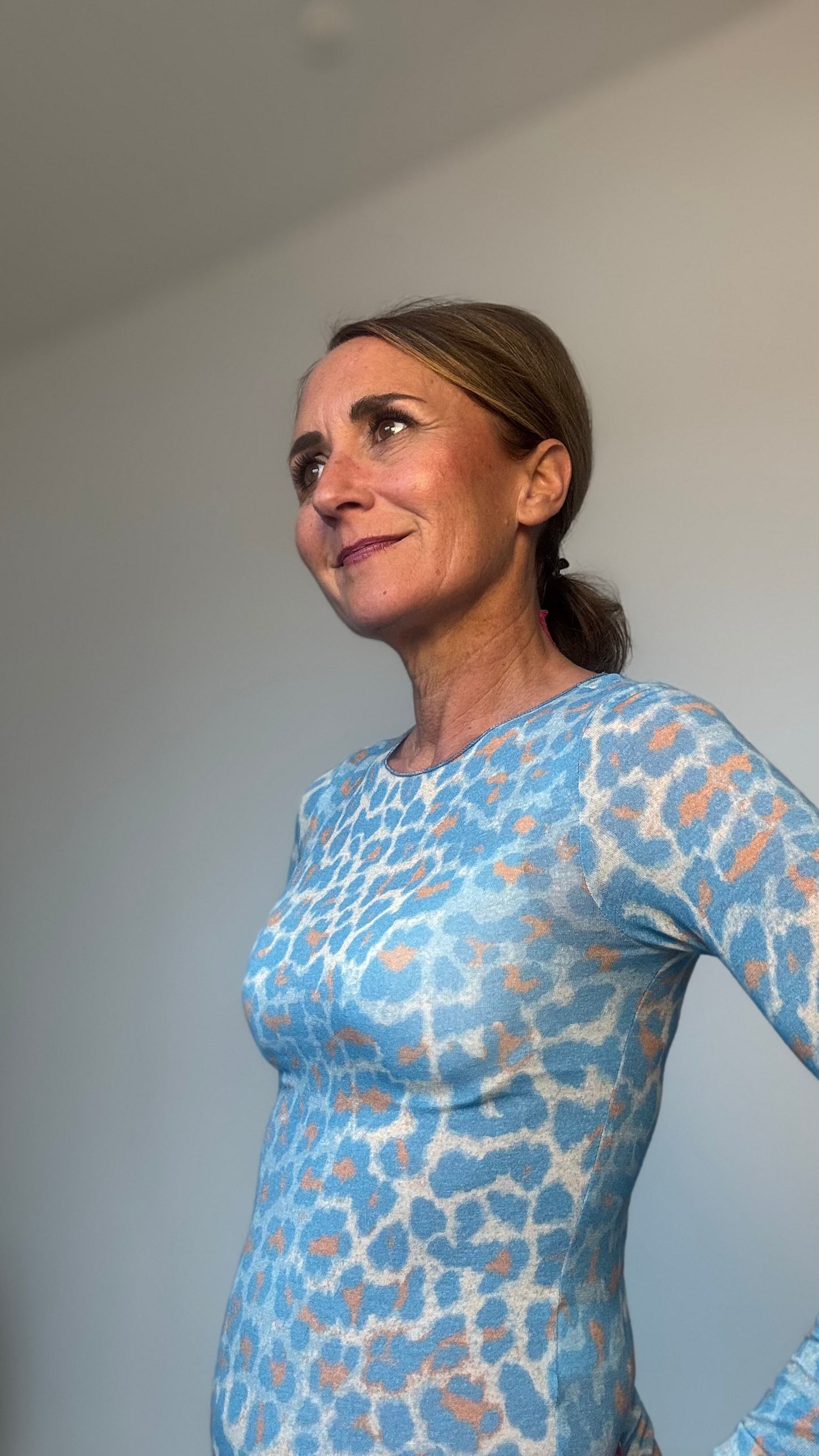 Basicshirt „Soft Leo“ aus Kaschmirblend – Eleganz trifft Komfort