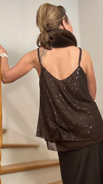 Lace Sparkle Layer Top - für Glow-Momente