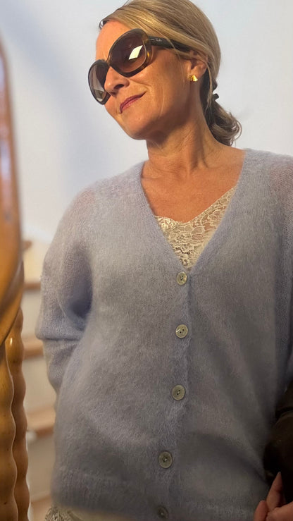 Light Line Cardigan – Kid Mohair