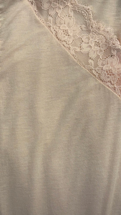 Basic Top „Soft Lace“ – Kaschmirblend