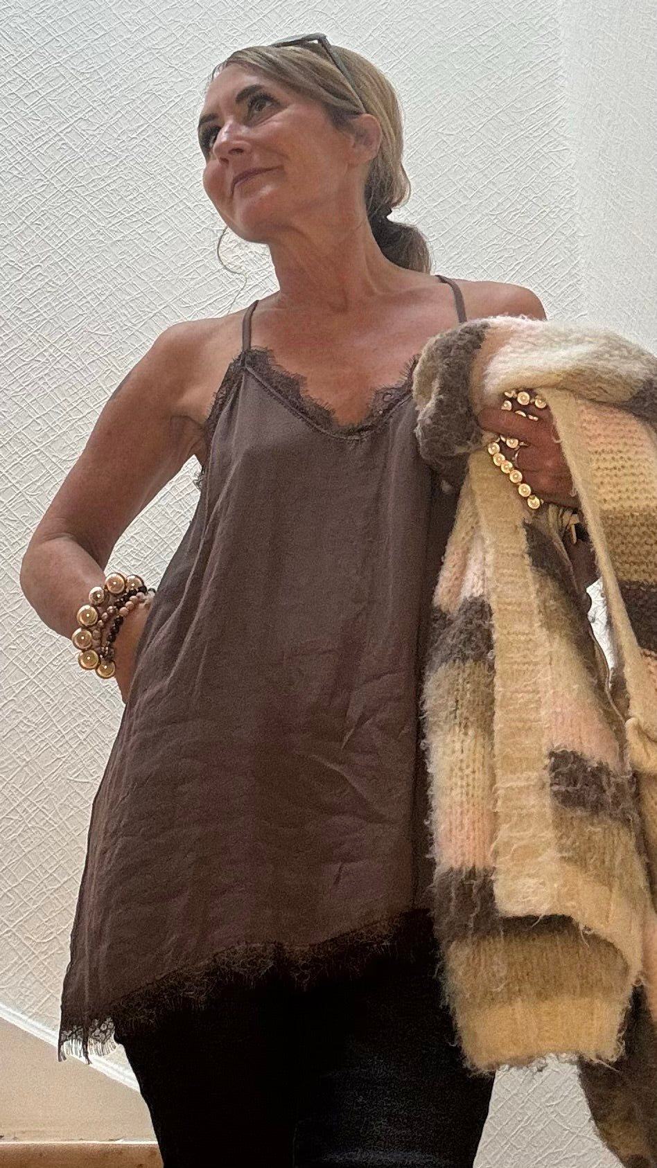 Velvet Rose Slip Top – Zarter Lingerie-Look für jeden Tag