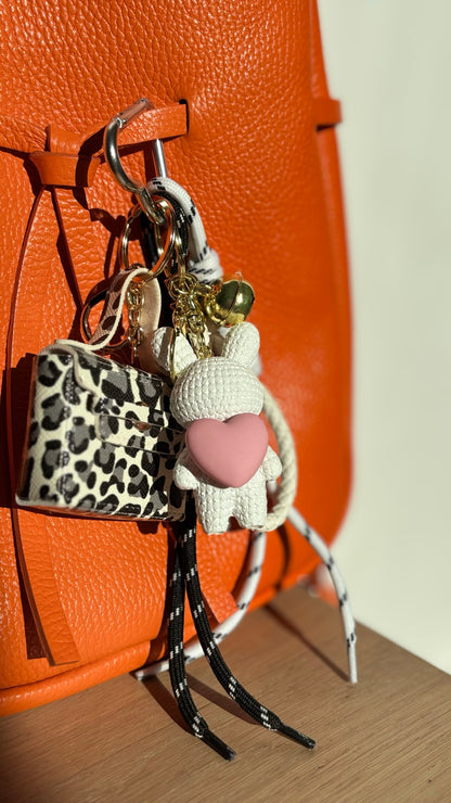 Taschenanhänger Leo Love & Tiny Mouse