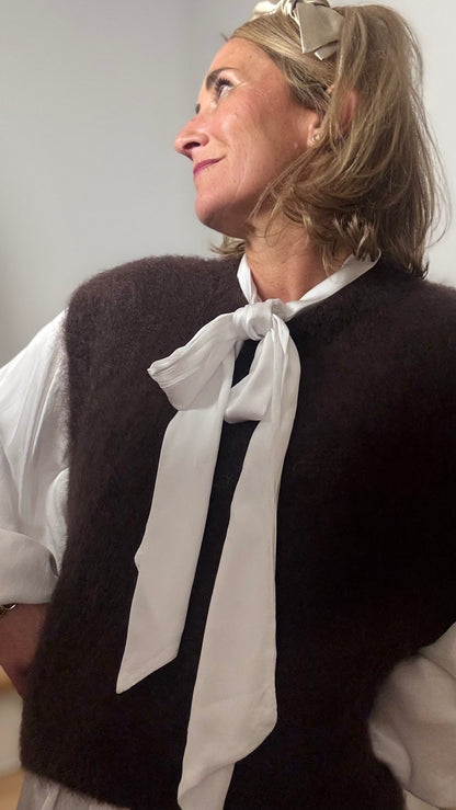 Cozy Statement Pullunder – Kid-Mohair Pullunder für zeitlose Layer-Looks