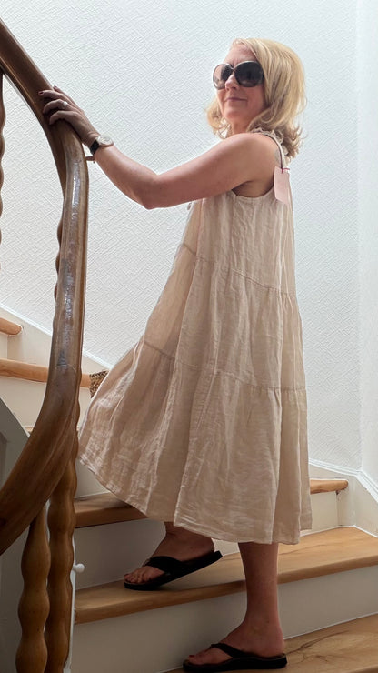Pure Linen Dress - zeitlos schön