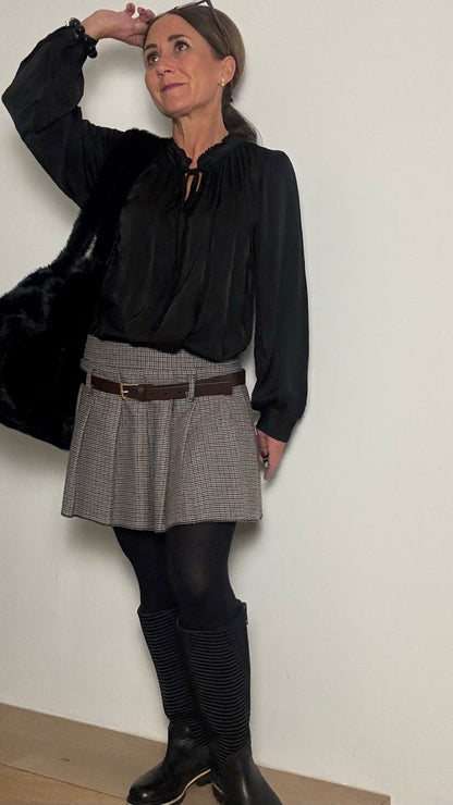 Classic Chic Pepita Minirock – Ein Must-Have für vielseitige Looks