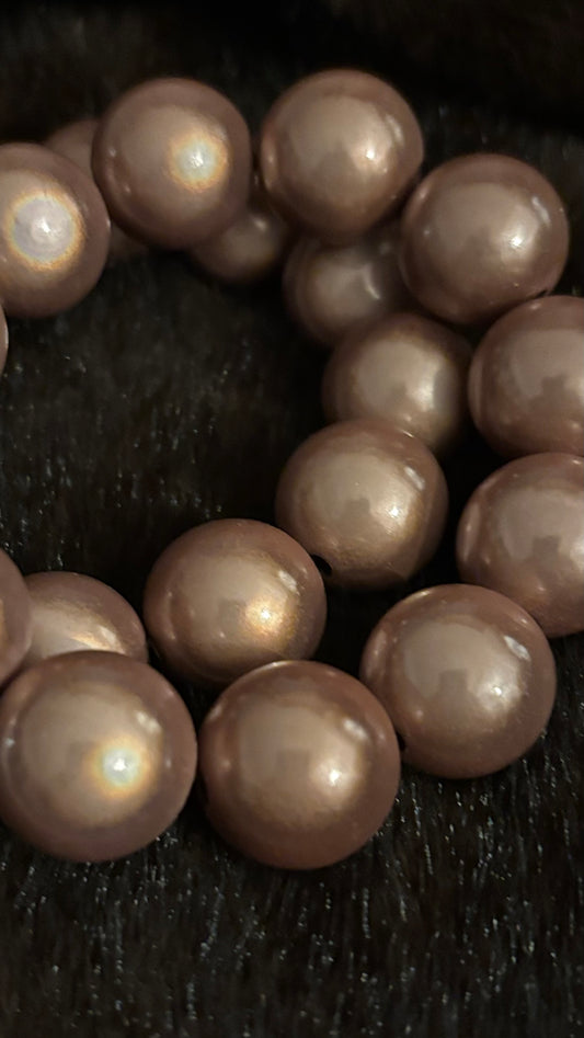 Classic Taupe Glow - Armband