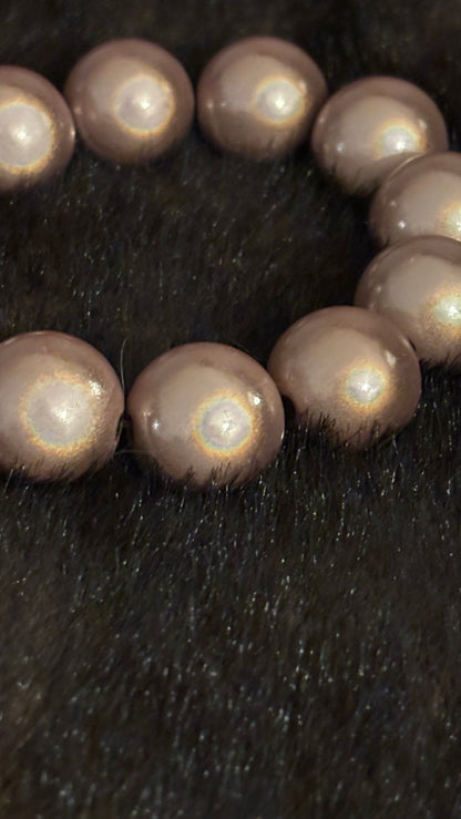 Soft Caramel Glow Armband - warm, weich und elegant