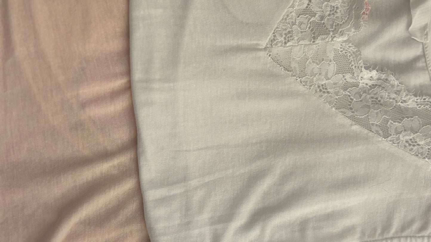Basic Top „Soft Lace“ – Kaschmirblend