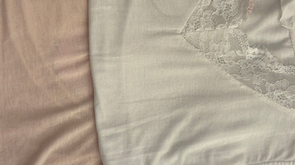 Basic Top „Soft Lace“ – Kaschmirblend